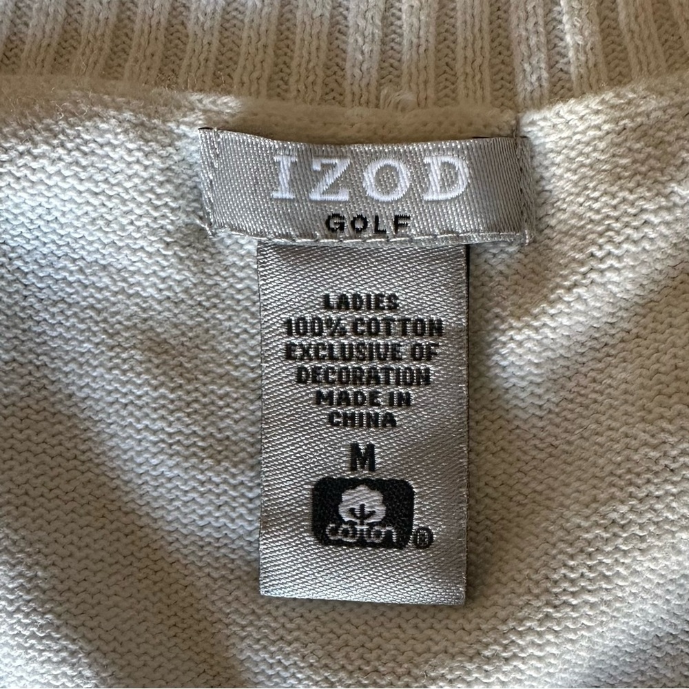 IZOD Preppy Argyle Diamond Women’s Golf Sweater Vest Cotton
Size M - Picture 6 of 7